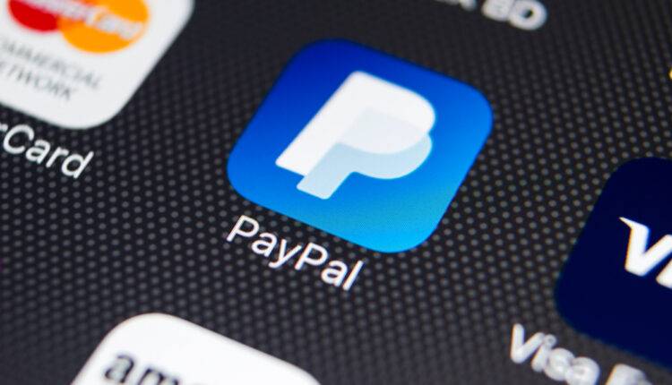 انشاء حساب PayPal